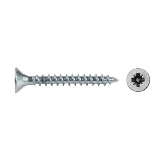 Surub  -3,5 x30 mm, universal, alb calit, 1000 buc
